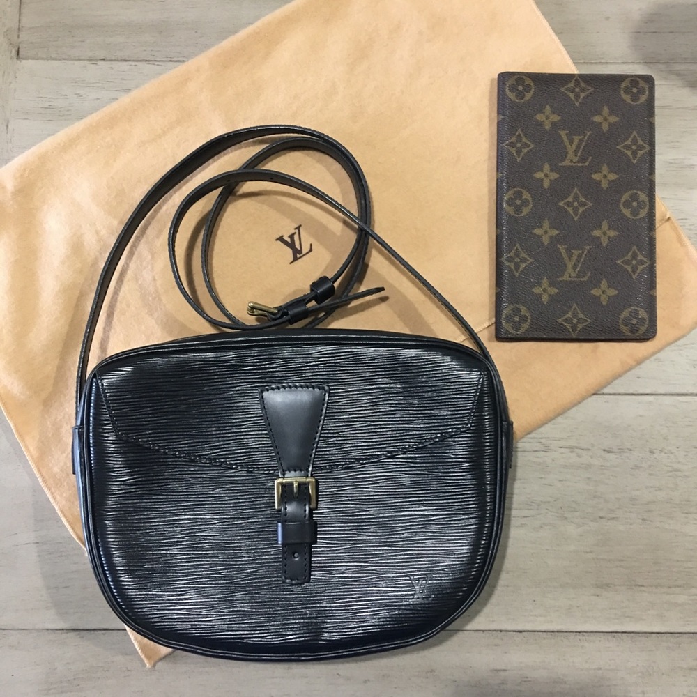 Louis Vuitton Epi Juene Fille GM & Monogram Wallet
